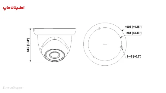 Picture of دوربین دام آی پی DAHUA__DH-IPC-HDW1531SP