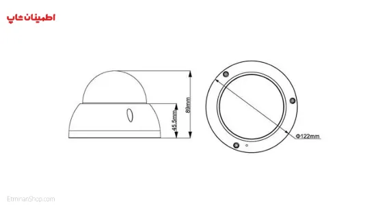 Picture of دوربین دام آی پی DAHUA__DH-IPC-HDBW2431RP-ZAS