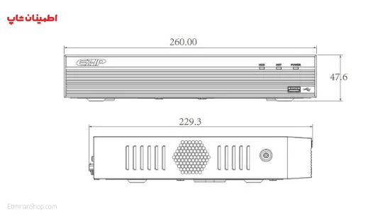 Picture of ان وی آر  آی پی داهوا EZ-NVR1B04HS