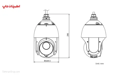 Picture of دوربین هایک ویژن 2 مگاپیکسلی آی پی مدل  HIKVISION IP DS-2DE4220IW-DE