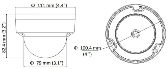 Picture of دوربین هایک ویژن 2 مگاپیکسلی آی پی  HikVision ip 2cd1123g0-i
