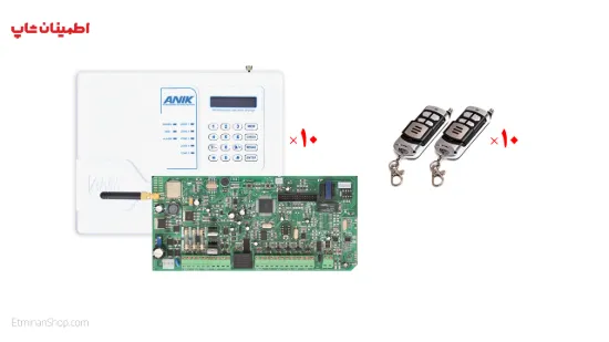 Picture of پکیج 10 عدد دستگاه دزدگیر سیمکارتی A570 آنیک 