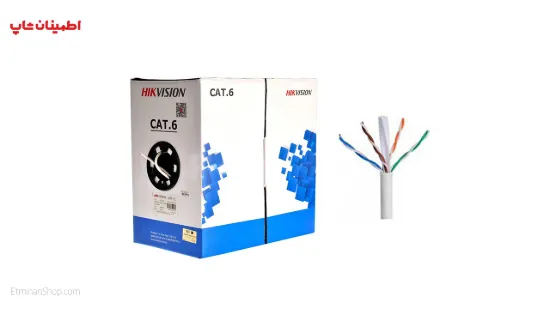Picture of کابل شبکه CAT6 هایک ویژن - Hik Vision utp DS-1LN6-UE-W 305m