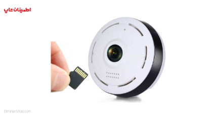 Picture of دوربین 2 مگاپیکسل چشم ماهی 360 درجه رم خور وای فای (Fisheye) مدل WiFi VRCAM 