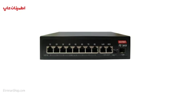 Picture of سوییچ 8 پورت سیماران مدل SWITCH SM-LC82P-SF  POE1000/UP1000