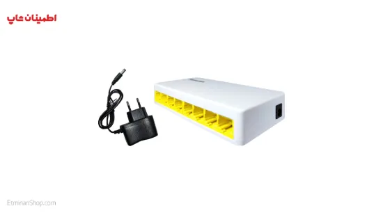 Picture of سوییچ 8 پورت سیماران مدل SWITCH SM-LA8NP  10/100